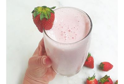 Low Carb Strawberry Smoothie Recipe