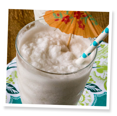 Sugar Free Frozen Coconut Daiquiri Slushie Recipe