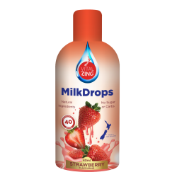 Vital Zing Strawberry Milk Drops 40ml