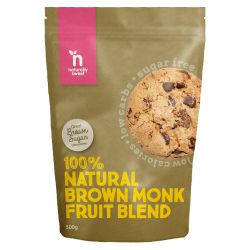 Naturally Sweet Brown Monk Fruit Blend 500g Pouch 