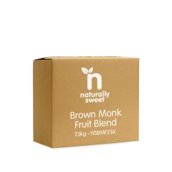 Naturally Sweet Brown Monk Fruit Blend 25Kg Bulk