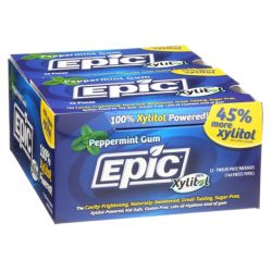 Epic Peppermint Dental Gum Blister 12 Pack