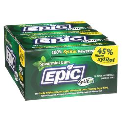Epic Spearmint Dental Gum Blister 12 Pack