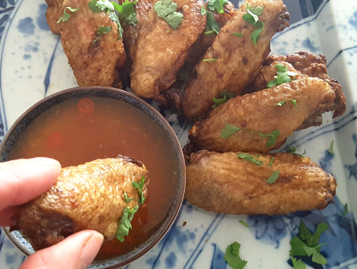 Sugar Free Vietnamese Chicken Wings Featured